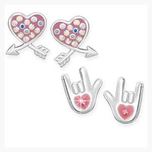 Silver Ear Studs