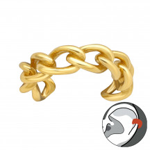 Image of Chain - 925 Sterling Silver Ear Cuffs MS45118