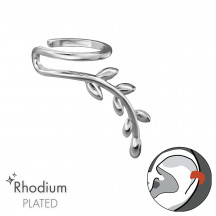 Image of Leaves - 925 Sterling Silver Ear Cuffs MS47158